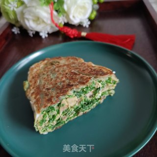 手抓饼版韭菜盒子的做法步骤：20