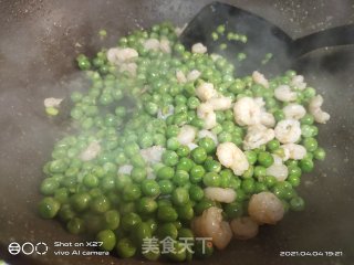 虾仁炒豌豆的做法步骤：6