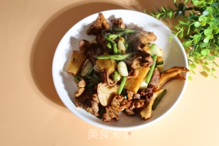 豆角烧鸭肉的做法步骤：10