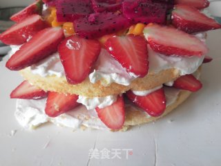 草莓裸蛋糕的做法步骤：11