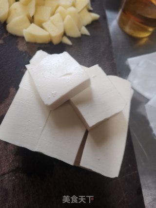 香煎豆腐的做法步骤：1