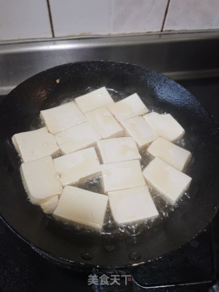 香煎豆腐的做法步骤：3