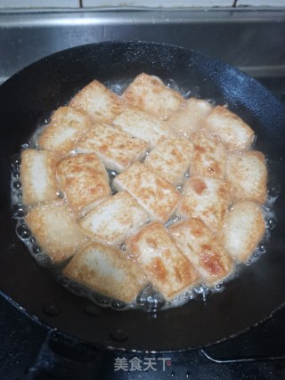 香煎豆腐的做法步骤：4