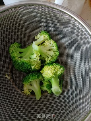 西兰花鸡蛋饼的做法步骤：1