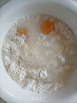 西兰花鸡蛋饼的做法步骤：3