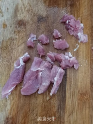 虾仁菠萝炒饭的做法步骤：3