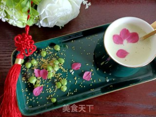 鲜豌豆米糊的做法步骤：12