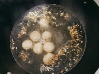 西洋菜肉丸汤的做法步骤：5