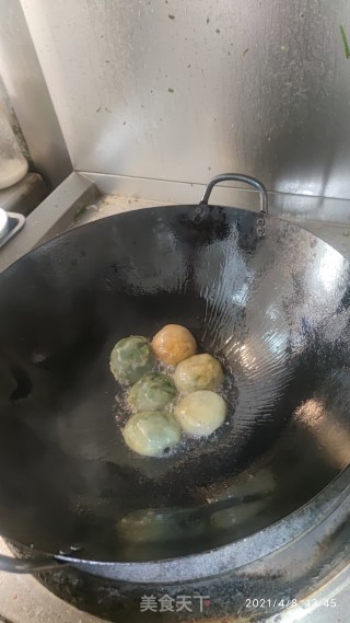 香煎水晶粿的做法步骤：2