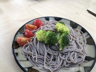 海参拌荞麦面的做法步骤：4
