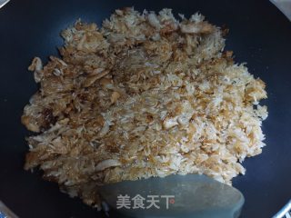 生炒糯米饭的做法步骤：4