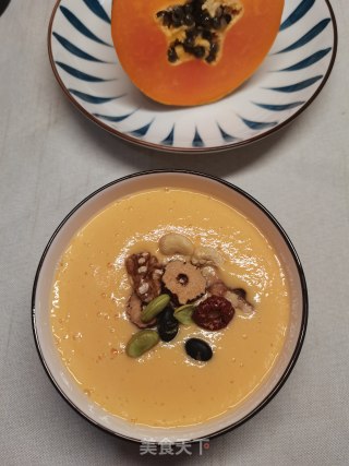 木瓜奶昔的做法步骤：4