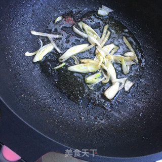 蒜苔炒牛肉的做法步骤：7