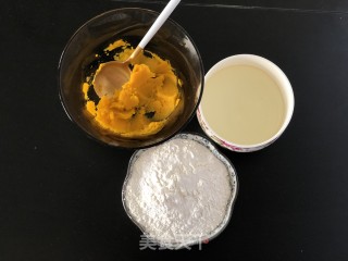南瓜蒸米糕的做法步骤：2