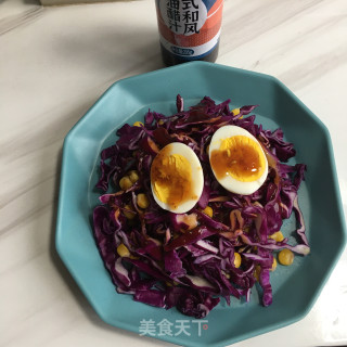 鸡蛋时蔬沙拉的做法步骤：2