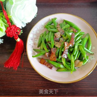 咸肉炒芦笋的做法步骤：14