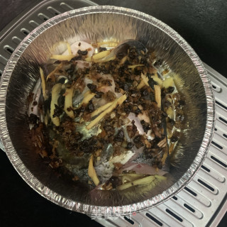 豉汁蒸鱼头的做法步骤：8