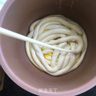 油泼茄汁抻面的做法步骤：7