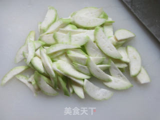 鸡蛋干炒夜开花的做法步骤：4