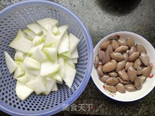 油蛤冬瓜汤的做法步骤：1