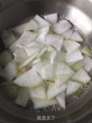 油蛤冬瓜汤的做法步骤：5