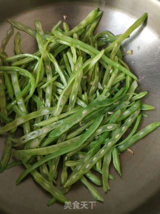 清炒四季豆的做法步骤：7