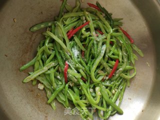 清炒四季豆的做法步骤：11