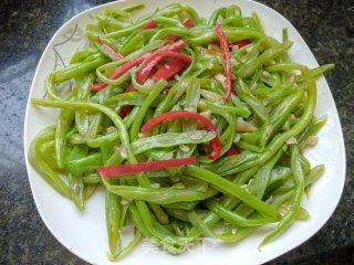清炒四季豆的做法步骤：12