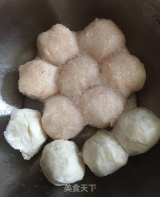 咖喱鱼蛋的做法步骤：2