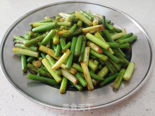 清炒蒜苔的做法步骤：6