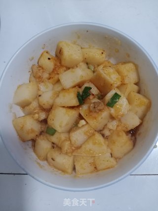 凉拌米豆腐的做法步骤：4
