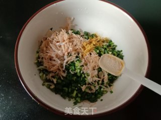 韭菜豆腐包子的做法步骤：14