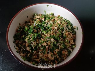 韭菜豆腐包子的做法步骤：18