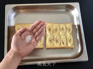 香蕉烤吐司的做法步骤：5