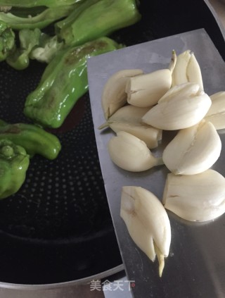 虎皮青椒的做法步骤：5