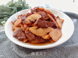春笋炒肉的做法步骤：7