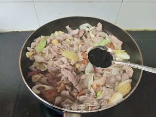 干锅肉片的做法步骤：8