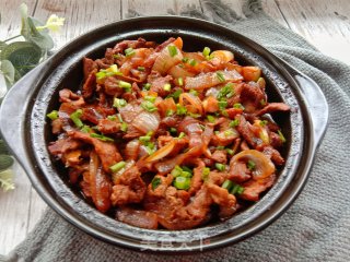 干锅肉片的做法步骤：14