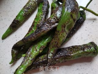 烧辣椒的做法步骤：2