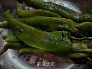 烧辣椒的做法步骤：3