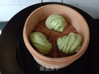 菠菜汁花卷的做法步骤：20