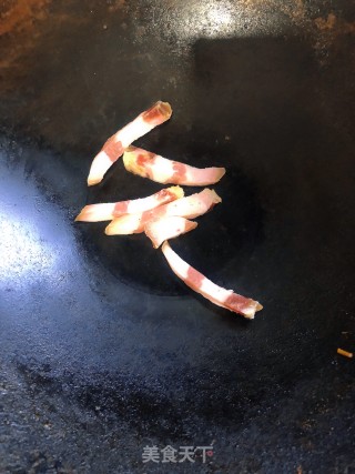 野葱炒蕨菜的做法步骤：4