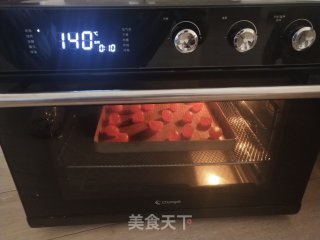 紫薯红豆蛋黄酥的做法步骤：6