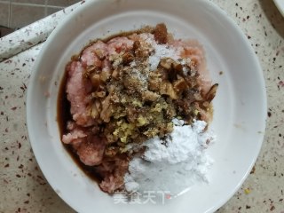 香菇蒸肉饼的做法步骤：5