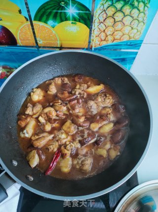 香菇鸡块的做法步骤：16