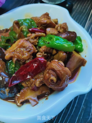 香菇鸡块的做法步骤：22