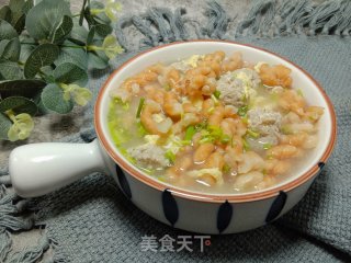 麻花肉丸汤的做法步骤：13