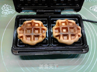 奶酪夹心炭烧咖啡华夫饼的做法步骤：14