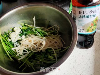 黑豆苗拌金针菇的做法步骤：10