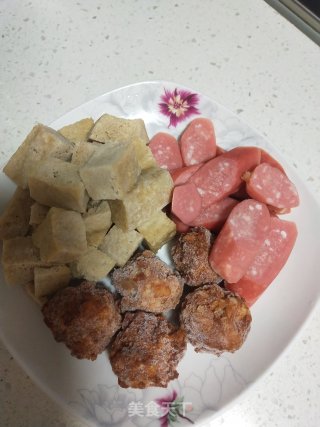 什锦砂锅的做法步骤：1